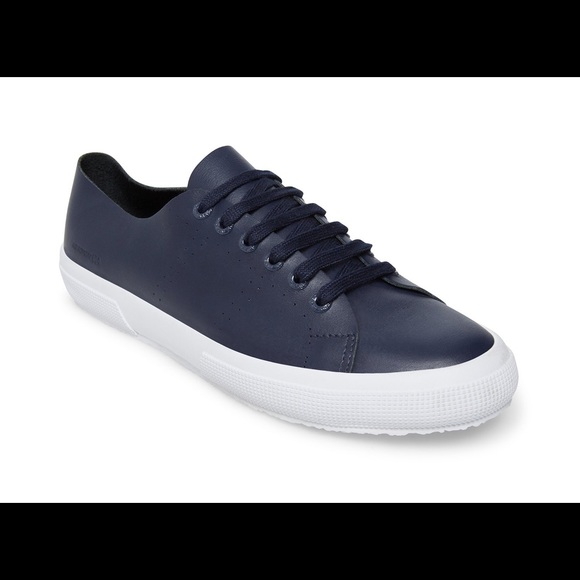 ⚡️ Superga navy leather sneakers ⚡️MOVING SALE ⚡️ - Picture 1 of 10